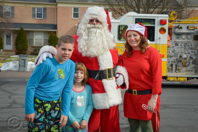Santa Visits Lower Frederick Twp. - 12/21/2013